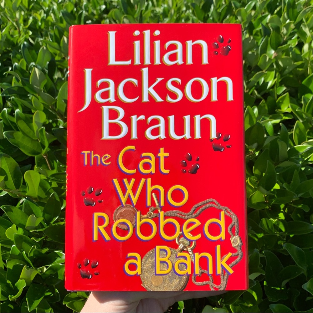 Lilian Jackson Braun The Cat Who Robbed A Bank Hardback Book Novel